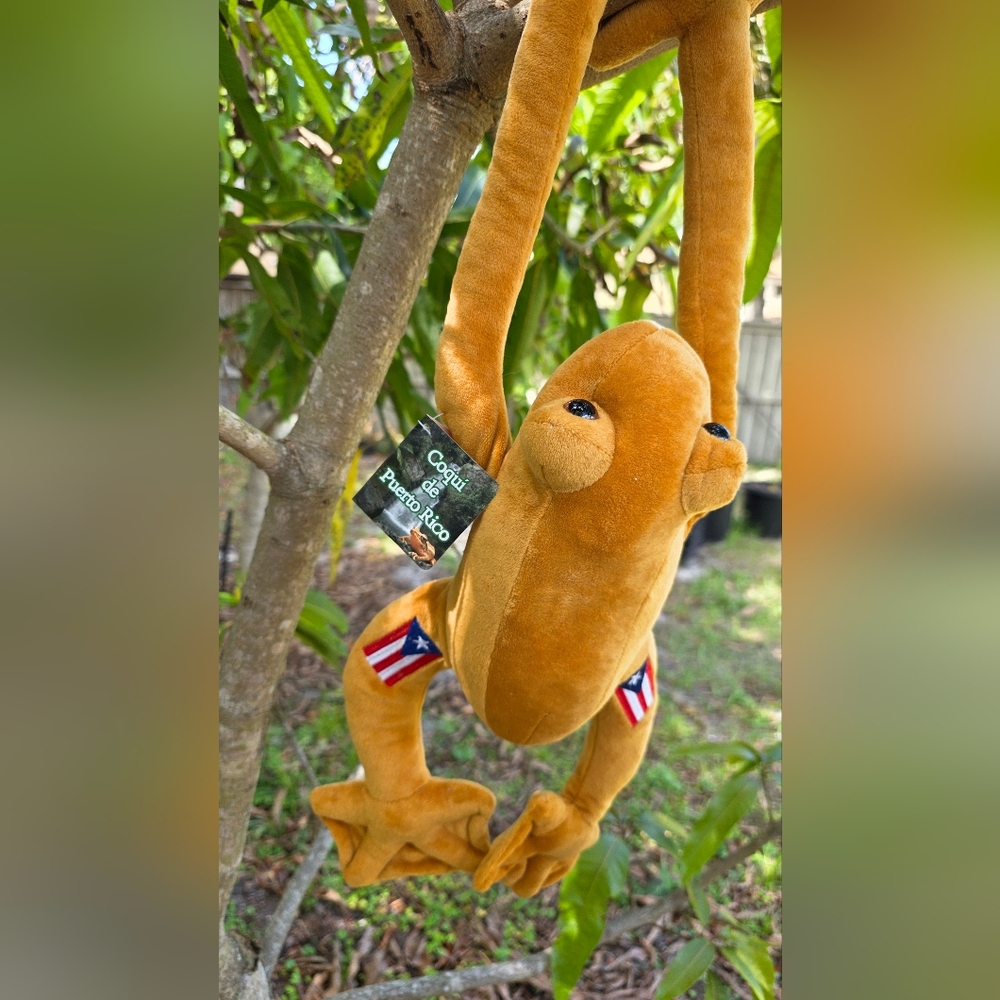 Plush Toy Hanging Coqui Singing Coqui